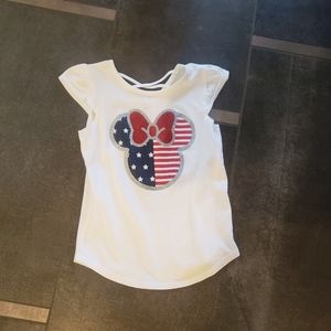Patriotic Minnie Mouse Size 6